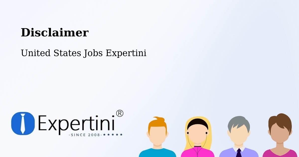 Disclaimer – Flushing - United States Jobs Expertini