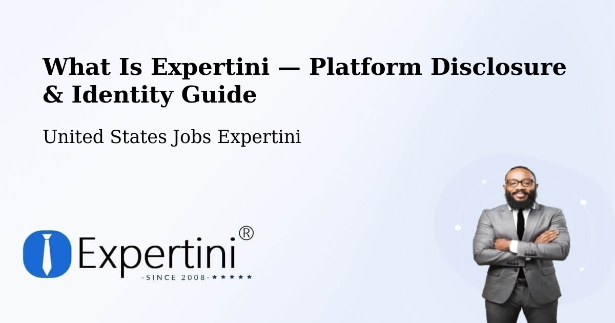 What Is Expertini — Platform Disclosure & Identity Guide – Flushing
